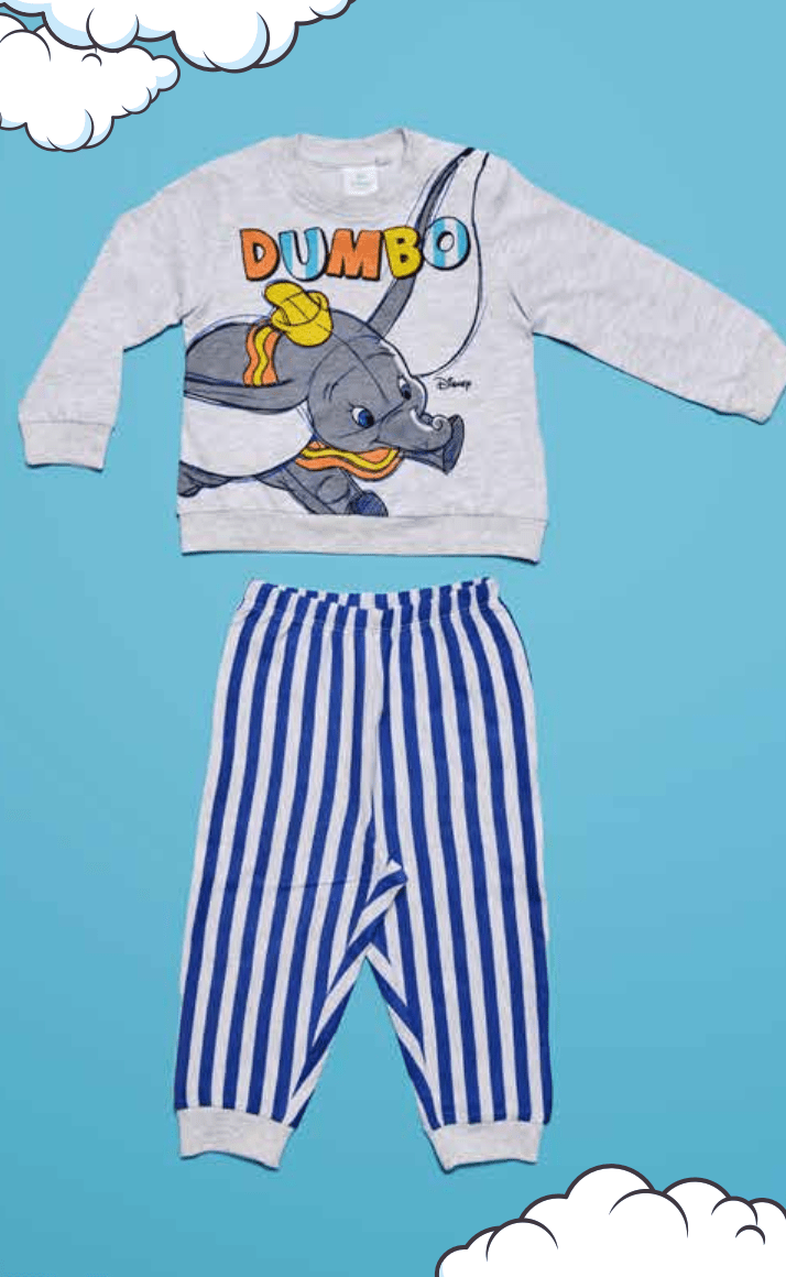 Pigiama cotone estivo Dumbo Disney neonato baby DY32A9723