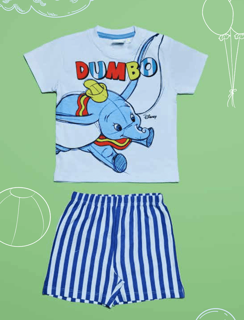 Pigiama cotone estivo Dumbo Disney neonato baby DY34A4159