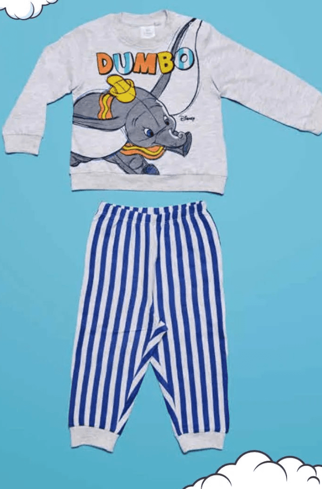 Pigiama cotone estivo Dumbo Disney neonato bambino DY32A9723
