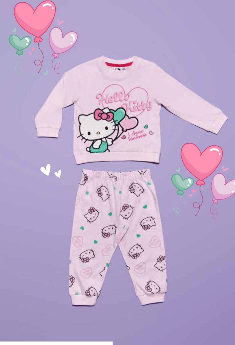 Pigiama cotone estivo Hello Kitty Disney neonata baby DY32P4265