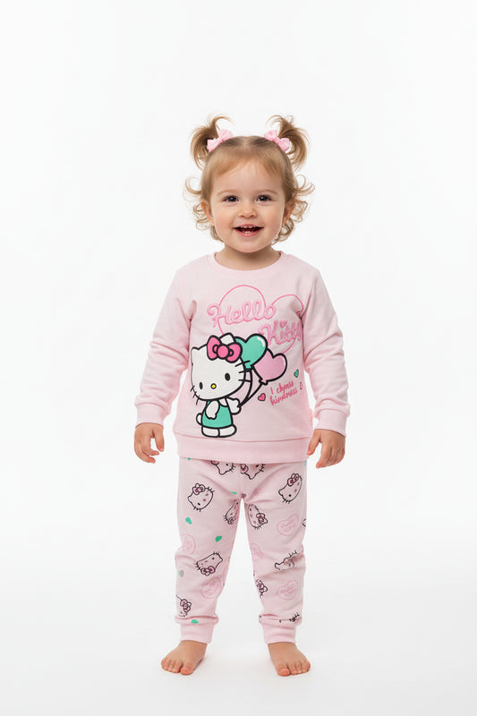 Pigiama cotone estivo Hello Kitty Disney neonata bambina HK32P4265