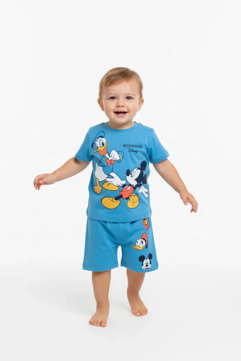 Pigiama cotone estivo Mickey & Friends Disney neonato bambino DY34P4457