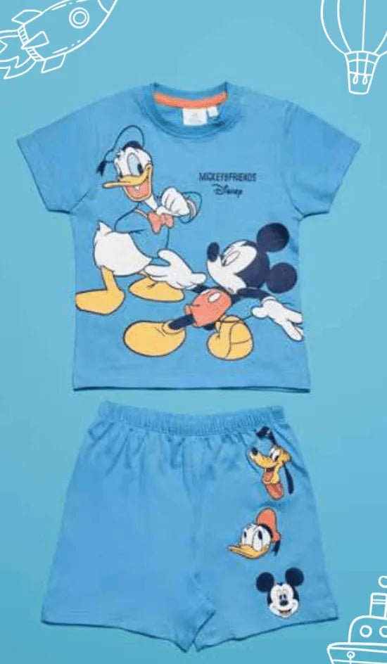 Pigiama cotone estivo Mickey & Friends Disney neonato bambino DY34P4457