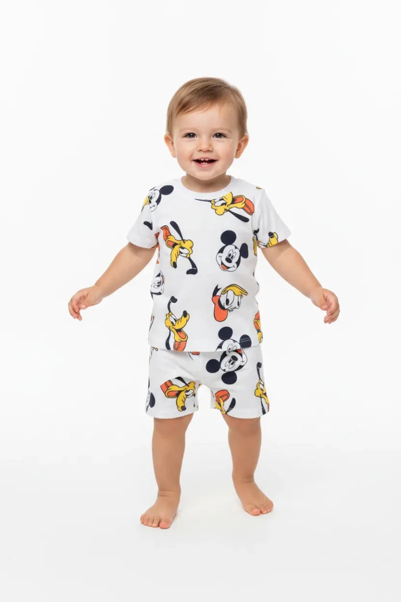 Pigiama cotone estivo Mickey & Friends Disney neonato bambino DY34P4457
