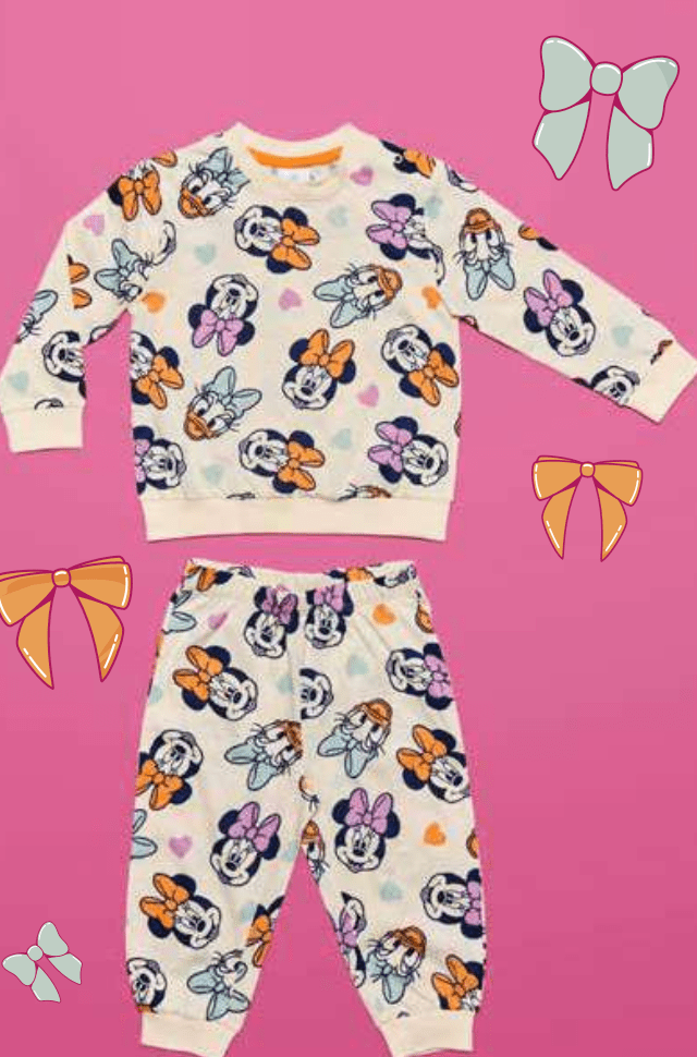 Pigiama cotone estivo Minnie Disney neonata baby DY32K4149