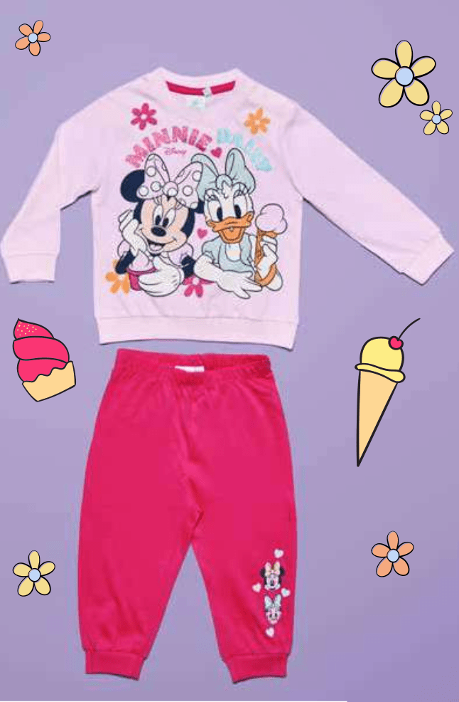 Pigiama cotone estivo Minnie Disney neonata baby DY32K4149