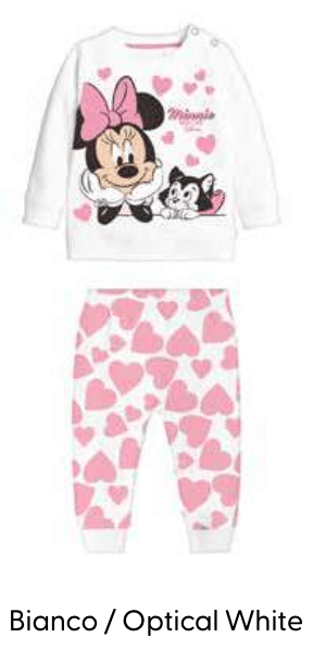 Pigiama cotone estivo Minnie Disney neonata baby DY32K4157