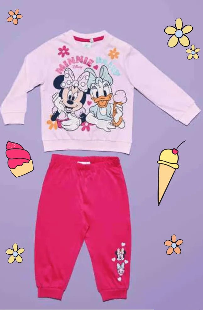 Pigiama cotone estivo Minnie Disney neonata bambina DY32K4149