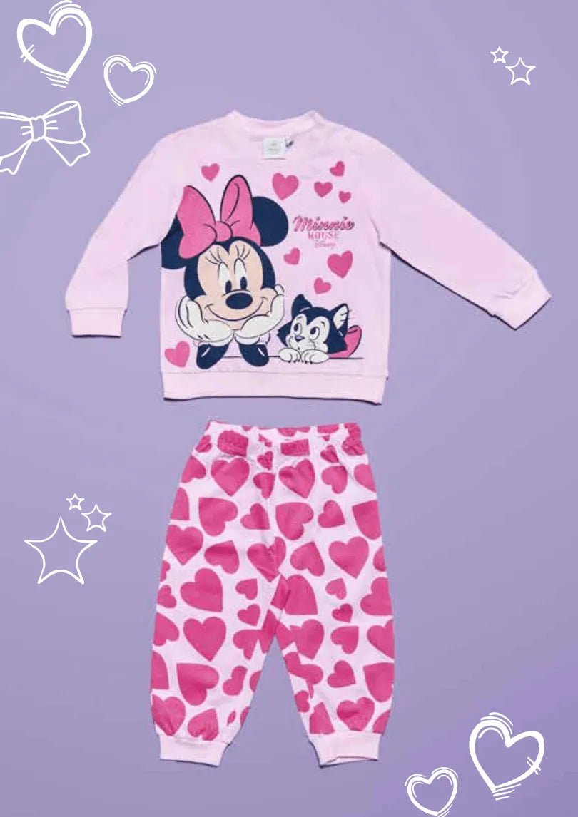 Pigiama cotone estivo Minnie Disney neonata bambina DY32K4157