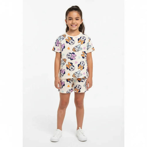 Pigiama cotone estivo Minnie Mouse Disney neonata bambina DY34K4281