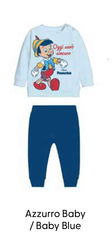 Pigiama cotone estivo Pinocchio Disney neonato baby DY32A9802