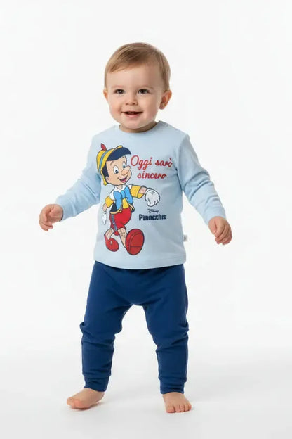 Pigiama cotone estivo Pinocchio Disney neonato bambino DY32A9802