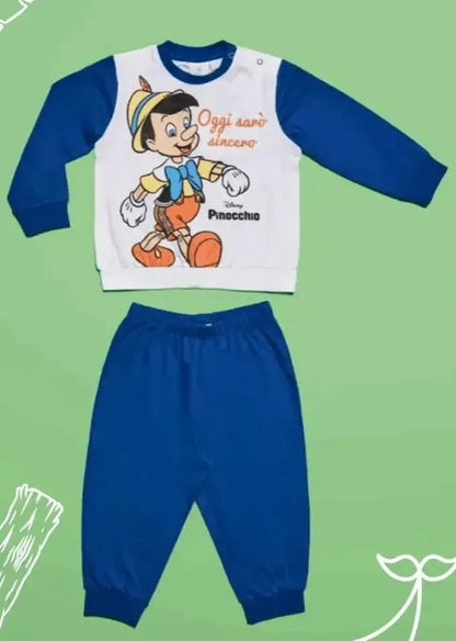 Pigiama cotone estivo Pinocchio Disney neonato bambino DY32A9802