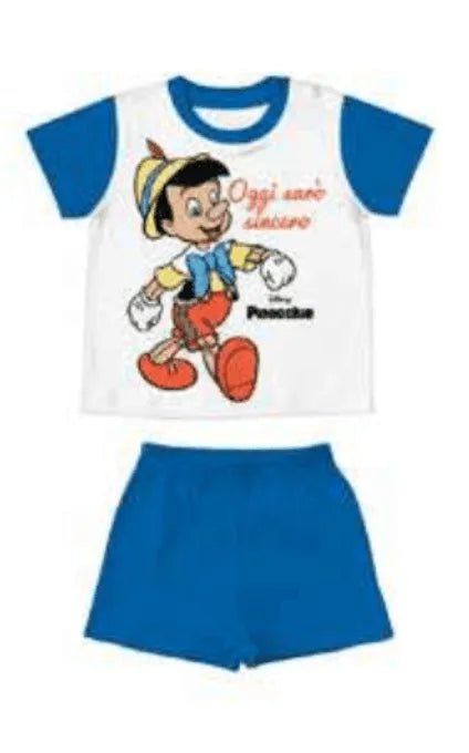 Pigiama cotone estivo Pinocchio Disney neonato bambino DY34A4158
