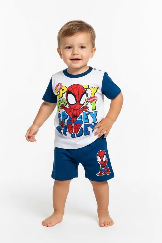 Pigiama cotone estivo Spidey Amazing Friends neonato bambino MV34A4461