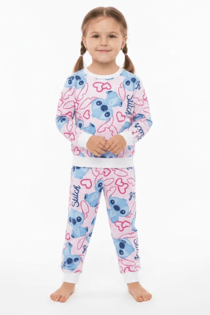 Pigiama cotone estivo Stitch Disney neonata bambina DY32A9725
