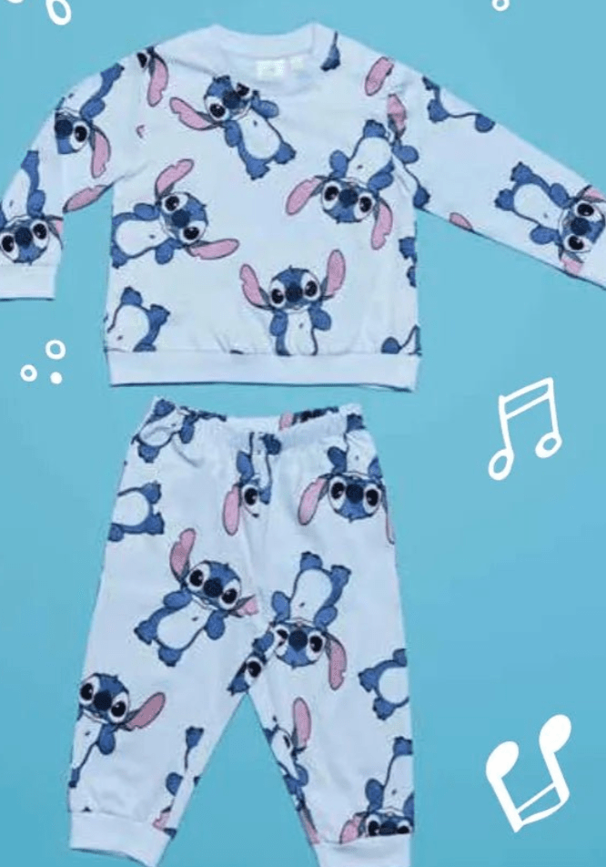 Pigiama cotone estivo Stitch Disney neonato bambino DY32F4442