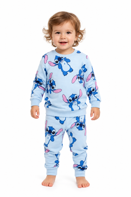 Pigiama cotone estivo Stitch Disney neonato bambino DY32F4442