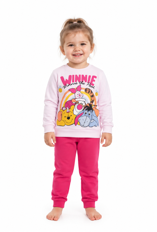 Pigiama cotone estivo Winnie The Pooh Disney neonata bambina DY32K4155