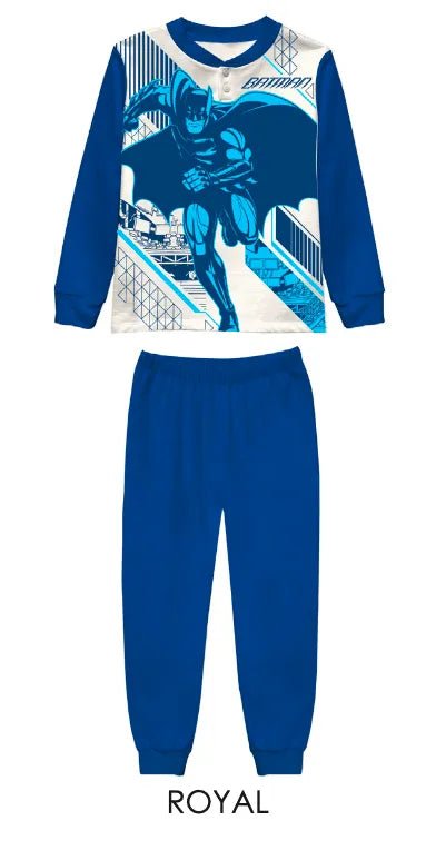 Pigiama cotone felpato Batman DC bambino DC40Z1687