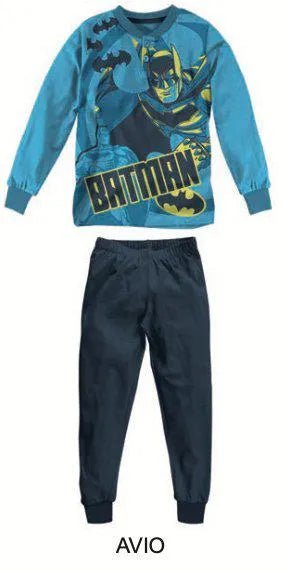 Pigiama cotone felpato Batman DC bambino baby DC40G7403