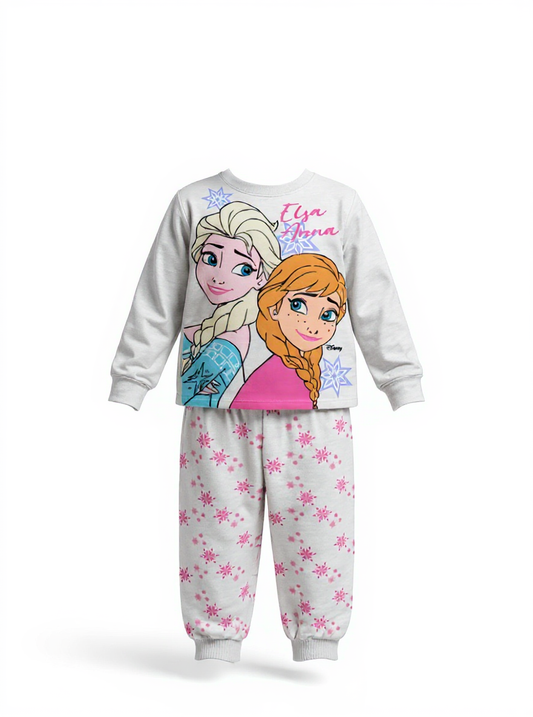 Pigiama cotone felpato Frozen bambina baby DY50A5501