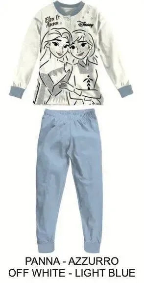 Pigiama cotone felpato Frozen bambina baby DY50A6410