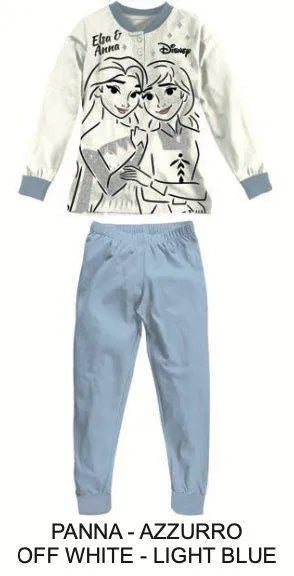 Pigiama cotone felpato Frozen bambina baby DY50A6410
