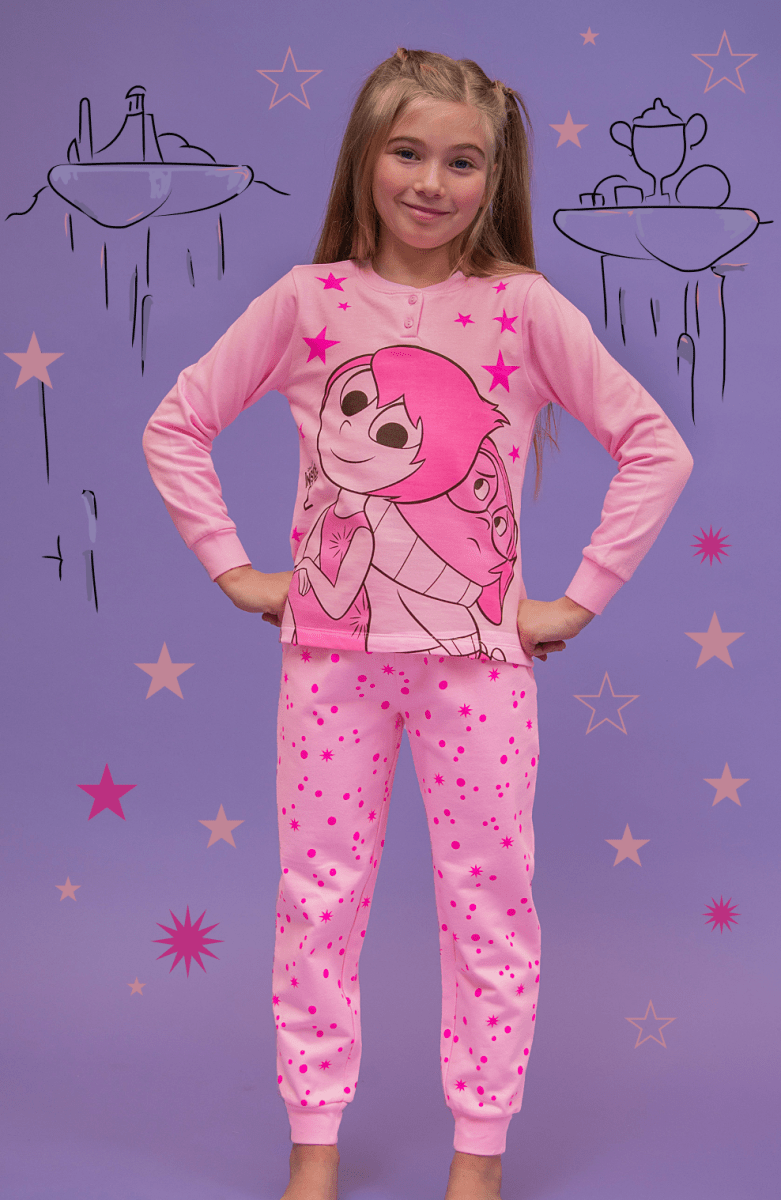 Pigiama cotone felpato Inside Out bambina baby DY50C2670