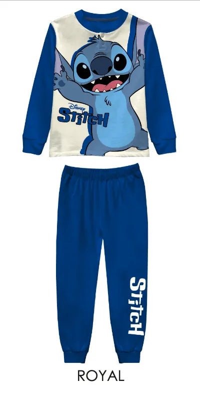 Pigiama cotone felpato Lilo&Stitch bambino baby DY40M7627