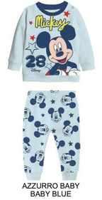 Pigiama cotone felpato Mickey Mouse Disney neonato baby DY32A1420