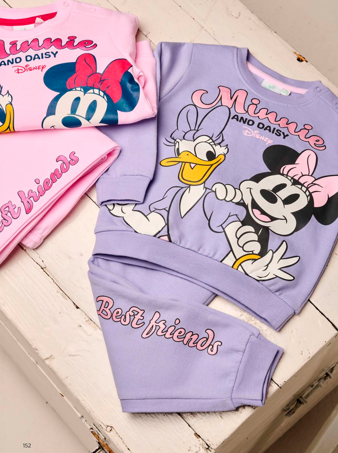Pigiama cotone felpato Minnie Mouse Disney neonata bambina DY32P0300