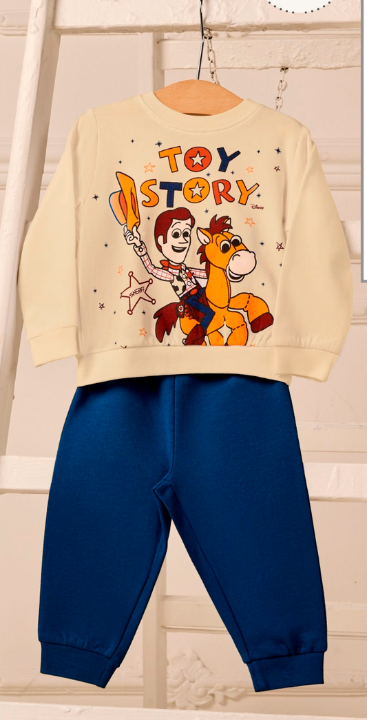 Pigiama cotone felpato Toy Story Disney neonato bambino DY32U0232