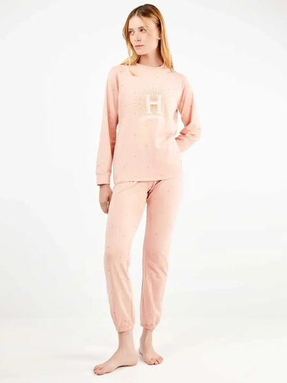 Pigiama donna Gisela Harry Potter in cotone elasticizzato 20355