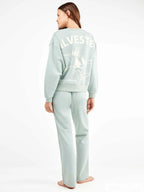 Pigiama donna Gisela Loneey Tunes Gatto Silvestro viscosa felpata elasticizzata 20346