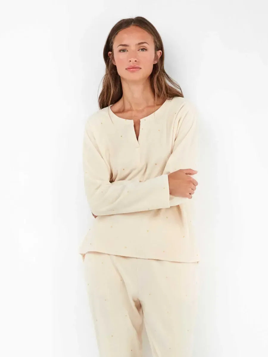 Pigiama donna Gisela pile elasticizzato 20316
