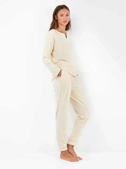 Pigiama donna Gisela pile elasticizzato 20316
