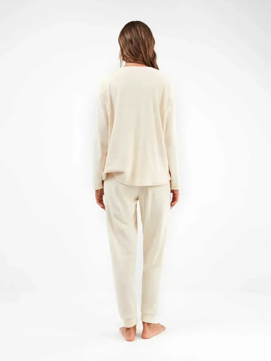 Pigiama donna Gisela pile elasticizzato 20316