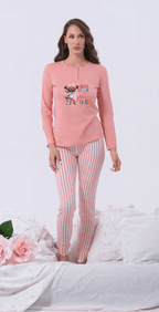 Pigiama donna Nottingham cotone NPB205