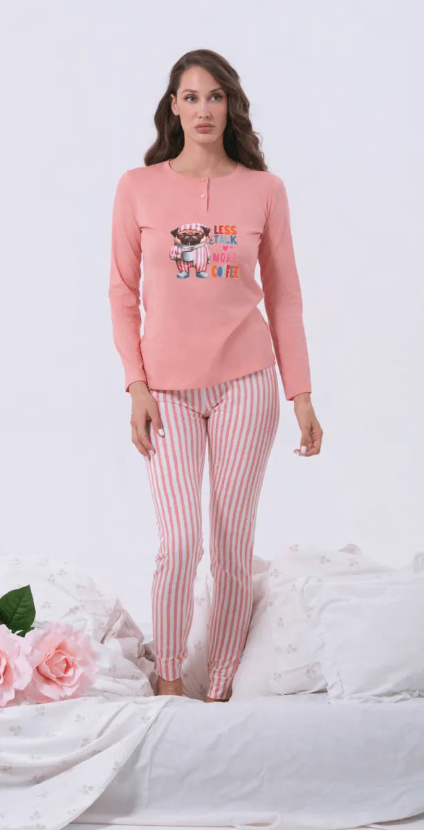 Pigiama donna Nottingham cotone NPB205