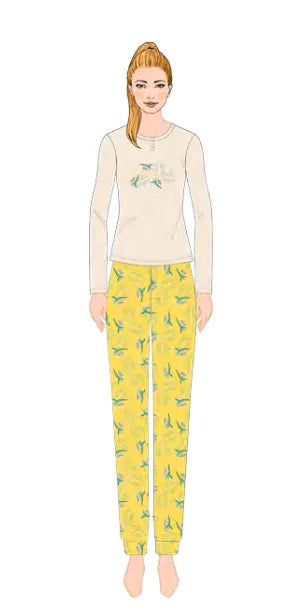 Pigiama donna Nottingham cotone NPB274