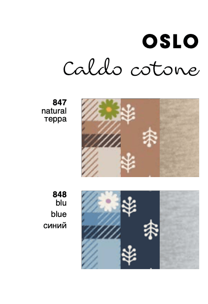 Pigiama donna in caldo cotone serafino Sièlei OS15 Oslo