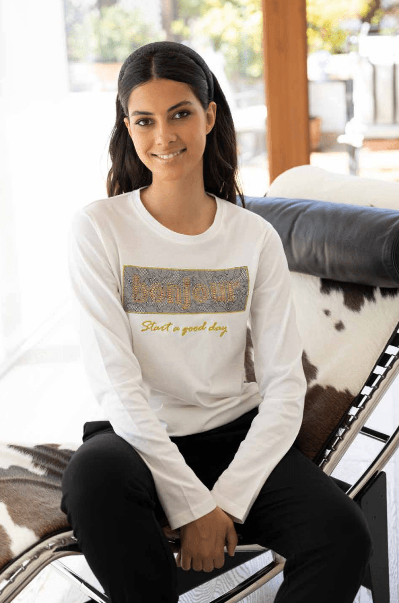 Pigiama donna lungo Nacshua cotone Siria