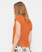 Pigiama donna manica corta a V in modal e short in viscosa Gisela 20374/20386