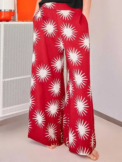 Pigiama donna manica corta a V modal e pantaloni lunghi in viscosa Gisela 20374/20373