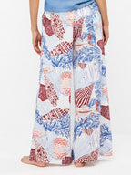 Pigiama donna manica corta a V pantaloni lunghi in modal Gisela 20374/20398