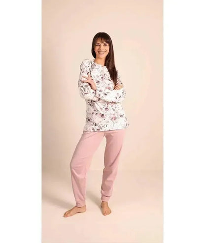 Pigiama donna serafino invernale interlock 5020CONF calibrato