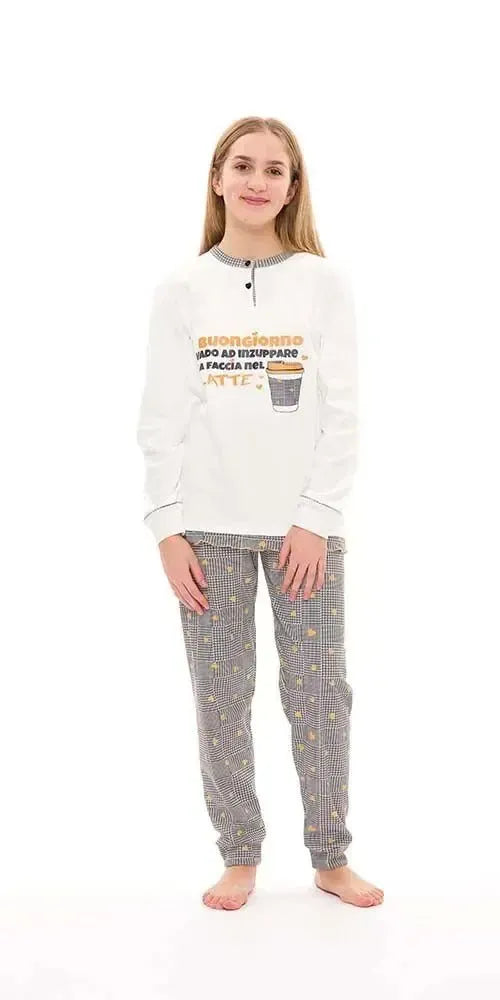 Pigiama interlock ragazza Gary S40002