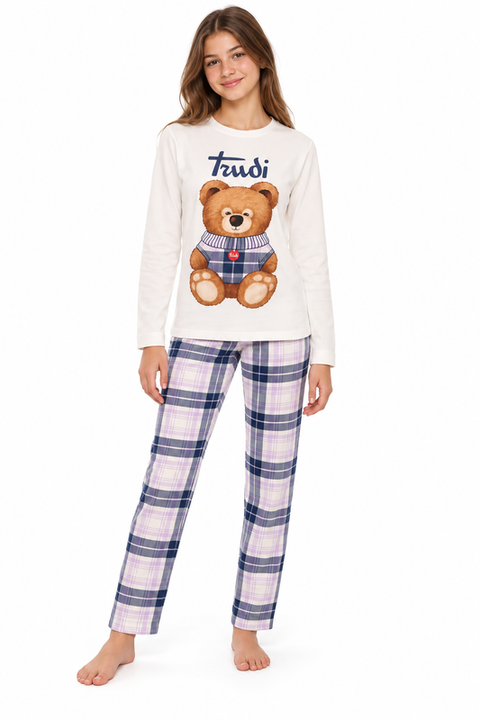 Pigiama interlock ragazza Trudi TRD0895C