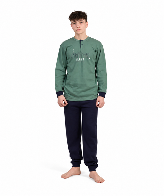 Pigiama interlock ragazzo Gary 4032